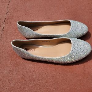 IDIFU women  silver cristal  sz 11